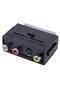 Scart Rca S-Video Converter in Out Switched Converter Adapter - 2