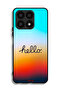 Honor X8a Protective Case Cover Hello