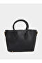Ribbon Detail Handbag with Adjustable Strap - 3