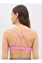 Set of 2 - Padded Non-Wired Full Coverage Floral Print T-Shirt Bra - 4