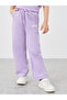 Slogan Print Oversized T-Shirt and Wide Leg Joggers Set - 5