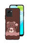 غطاء حماية Realme C30s على شكل دب دونات