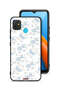 Tecno Pop 5 Protective Case Cover Cute Teddy Bear And Flowers Icon