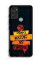 Motorola Moto G60S Protective Case Cover Do Not Touch My Phone - 2
