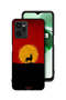 Realme C35 Protective Case Cover Deer And Moon Artwork