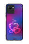 غطاء حماية لهاتف Realme C30s بنقشة قلوب مائية - 2