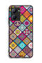 Realme C33 Protective Case Cover Mandala Squares Pattern - 2