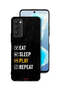 غطاء حماية لهاتف Tecno Camon 18، Eat Sleep Play Repeat
