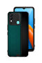 غطاء حماية جلدي بنمط هندسي لهاتف Tecno Spark 8