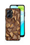 Realme C33 Protective Case Cover Wood Pieces Art