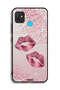 Tecno Pop 5 Protective Case Cover Glitter Lips - 2