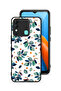 غطاء حماية لهاتف Tecno Spark 8 بنقشة أوراق الشجر