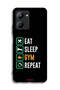 Realme C33 Protective Case Cover Eat Sleep Gym Repeat - 2