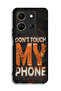 Infinix Note 30 Protective Case Cover Do Not Touch My Phone