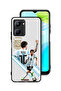 غطاء حماية لهاتف Realme C33 برسومات ليو ميسي