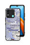 غطاء حماية لهاتف Tecno Spark 8 بنقشة جريدة
