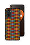 Realme 9i 4G Protective Case Cover Strips Art Pattern