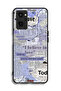 Realme 9i 4G Protective Case Cover Newspaper Pieces - 2