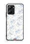 غطاء حماية لهاتف Realme C33 عليه صورة دب تيدي لطيف وزهور - 2