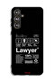 Samsung Galaxy M55 5G Protective Case Cover Lawyer Sticker