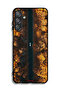 Samsung Galaxy F15 5G Protective Case Cover Road In Autumn Trees