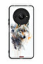 Xiaomi Redmi A3 4G Protective Case Cover Wolf Abstract Art