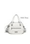 Mini Size Washed Leather Handheld Women's Bag 21-K Barcelona 1933