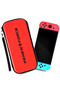 Console protective case, Force, Compatible with Switch/Switch Oled, Red/Black - 2