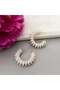 Pearl Hoops - 2