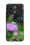 Xiaomi Poco F6 Pro Protective Case Cover Butterfly Sitting On Flower