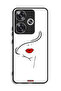Xiaomi Poco F6 5G Protective Case Cover Girl Face Art