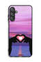 Samsung Galaxy M15 5G Protective Case Cover Heart Moon