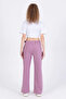 Girl's Button Detailed Trousers - 7