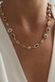 Steel Zircon Stone Tamtur Necklace