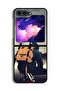 غطاء حماية لهاتف Samsung Galaxy Z Flip6 بتصميم سيف ساموراي الرقمي
