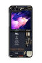غطاء حماية لهاتف Samsung Galaxy Z Flip6 بنمط دائرة الهاتف