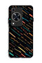 Huawei Enjoy 70 Protective Case Cover X Lines Abstract Pattern