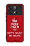 Xiaomi Poco F6 Pro Protective Case Cover Keep Calm And Dont Touch My Phone