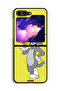 غطاء حماية لهاتف Samsung Galaxy Z Flip6 بتصميم توم وجيري