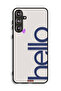 Samsung Galaxy M55 5G Protective Case Cover Hello