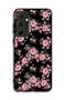 Samsung Galaxy A35 5G Protective Case Cover Portrait Flowers Pattern