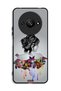 Xiaomi Redmi A3 4G Protective Case Cover Butterflies And Girl Abstract Art