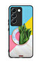 Vivo V30 Lite 4G Protective Case Cover Leaves Abstract Pattern