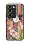 Vivo V30 Lite 4G Protective Case Cover Peach Butterflies And Roses