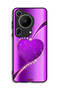 Huawei Pura 70 Ultra Protective Case Cover Glitter Heart