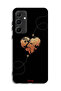Samsung Galaxy A55 5G Protective Case Cover Airplanes Touching Heart