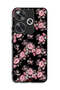 Xiaomi Poco F6 5G Protective Case Cover Portrait Flowers Pattern