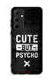 Samsung Galaxy A35 5G Protective Case Cover Cute But Psycho