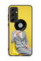 غطاء حماية لهاتف سامسونج جالاكسي A55 5G برسومات دي جي التجريدية