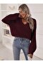 Women's V-Neck Knitwear Sweater Aprajli - 3